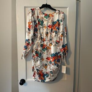 For Love And Lemons White Floral Dress